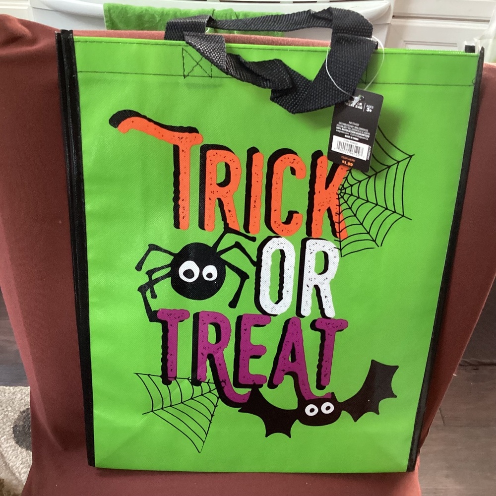 Halloween Trick or Treat Bags Bundle 3 Bags New with tag 13” x 15.5” x 4”
